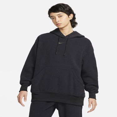 Суитчър Nike Sportswear Plush Pullover Hoodie Черно | DQ6840-010, 0