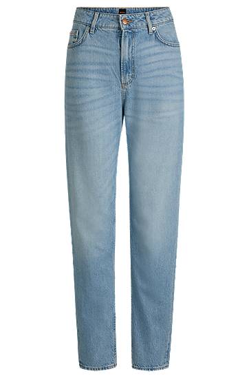 Дънки BOSS Regular Fit Jeans Синьо | 50530671