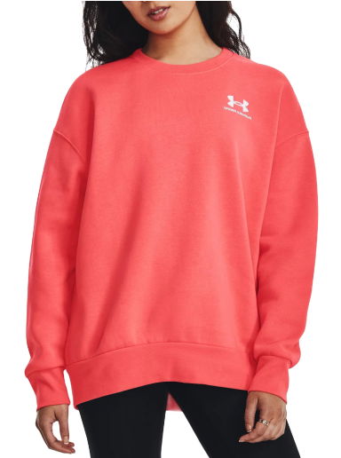 Суитчър Under Armour UA Essential Fleece Oversized Crew Червено | 1379475-690