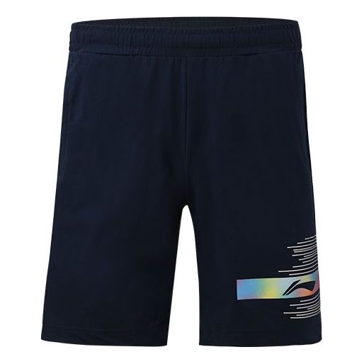 Къси панталони Li-Ning Athletic Shorts Синьо | AAPS045-1