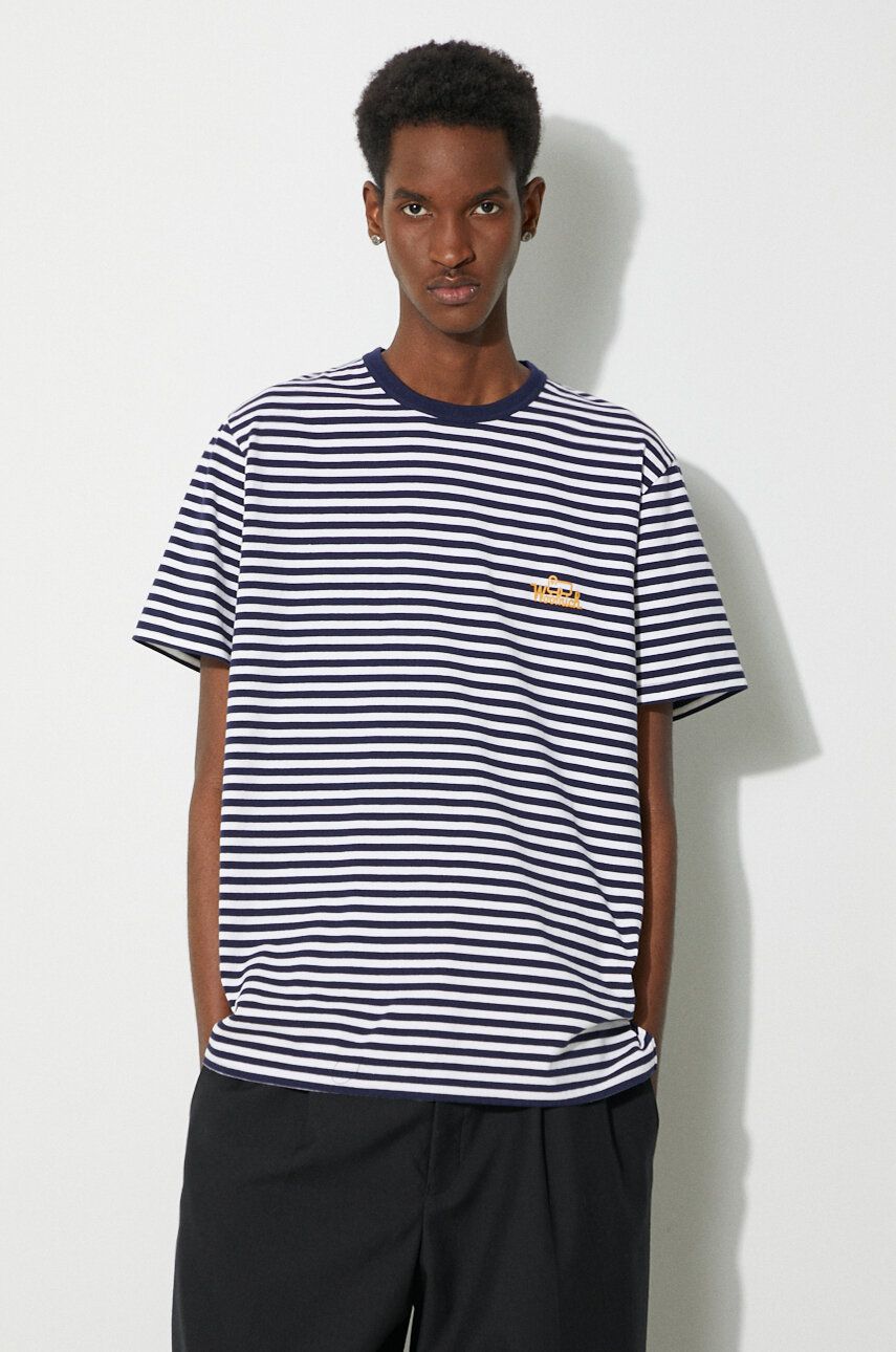 Тениска WOOLRICH Striped T-Shirt Синьо | CFWOTE0121MRUT3687, 0