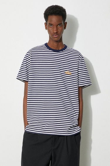 Тениска WOOLRICH Striped T-Shirt Синьо | CFWOTE0121MRUT3687, 0
