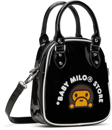 Дамска чанта BAPE Black Patent Bowling Bag Черно | 0MXBGW4326XXN, 1