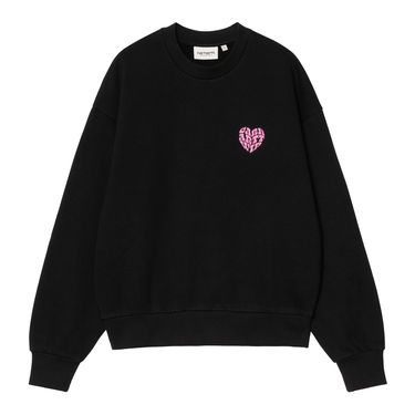Суитчър Carhartt WIP Black Graphic Print Sweatshirt Черно | I034419_8, 0