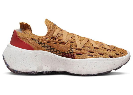 Кецове и обувки Nike Space Hippie 04 Wheat Dark Beetroot (Women's) Оранжево
 | DA2725-701, 0