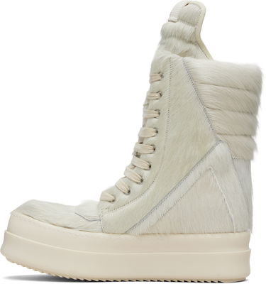 Кецове и обувки Rick Owens Concordians Megageobaskets Бежово | RR02E1855 LHL, 2
