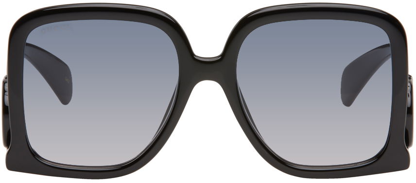 Слънчеви очила Gucci Square Interlocking G Черно | GG1326S-001, 0