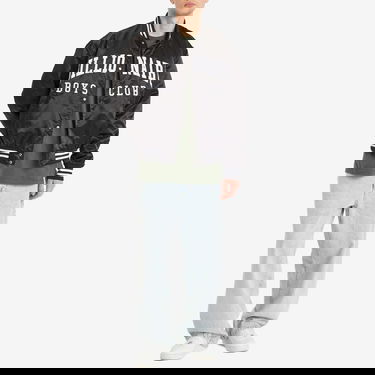 Яке бомбър BILLIONAIRE BOYS CLUB Satin Bomber Jacket, Size Large Черно | B25102-BLK, 4