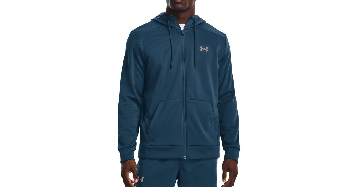 Суитчър Under Armour Hoodie Armour Fleece Синьо | 1373357-437, 1