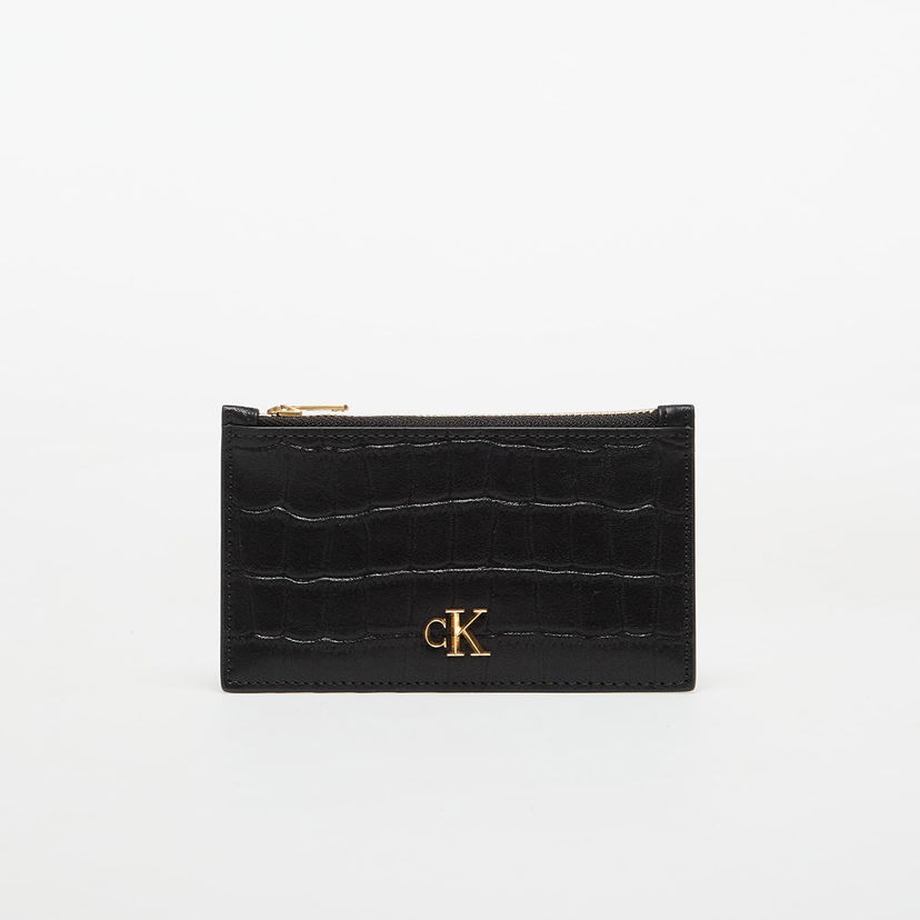 Портфейл CALVIN KLEIN Croc 6 Cc Cardcase Black Черно | LV04F1094G UB1