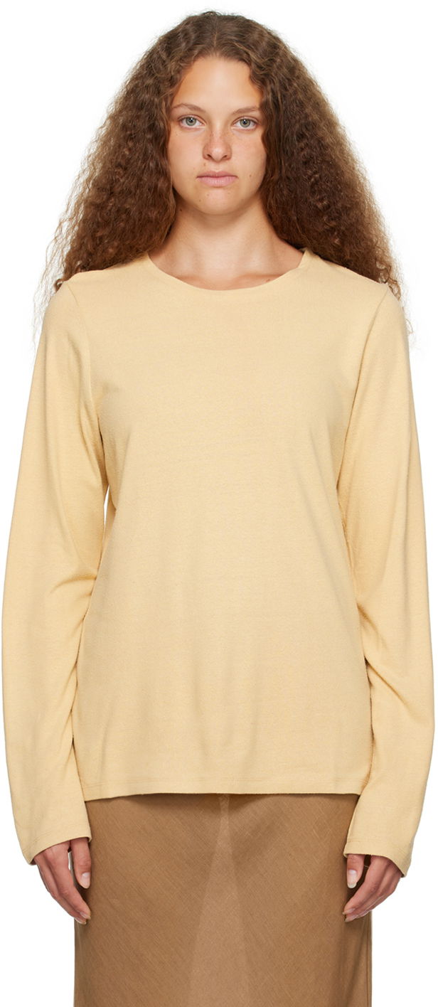 Тениска Baserange Long-Sleeve T-Shirt Жълто | TOSIL-WS-000, 0