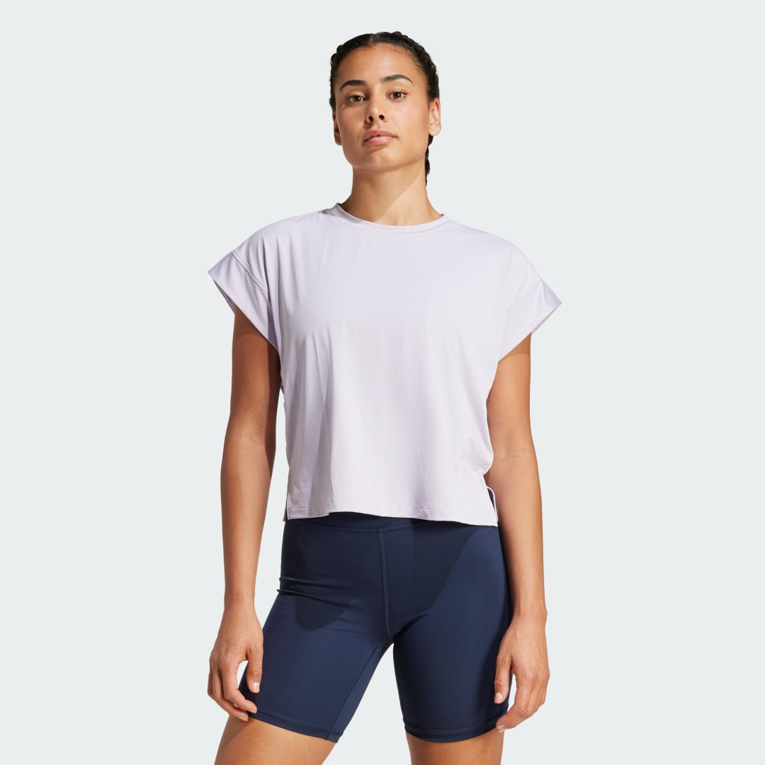 Тениска adidas Performance Studio Tee Бяло | IX0497, 0