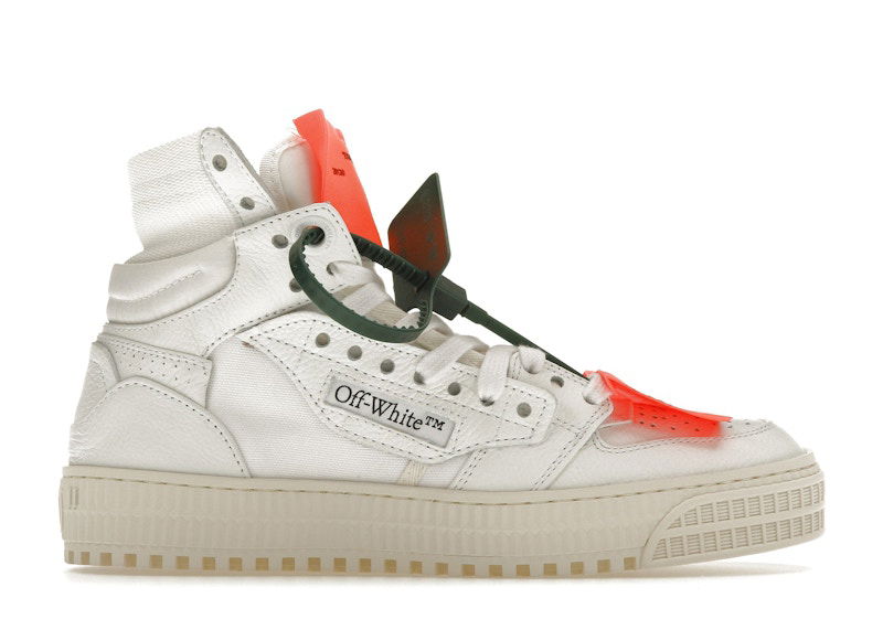 Кецове и обувки Off-White Off Court 3.0 Leather Canvas White White Orange W Бяло | OWIA112C99LEA0010120 / OWIA112C99LEA0020120 / OWIA112C99LEA0030120 / OWIA112C99LEA0040120, 0