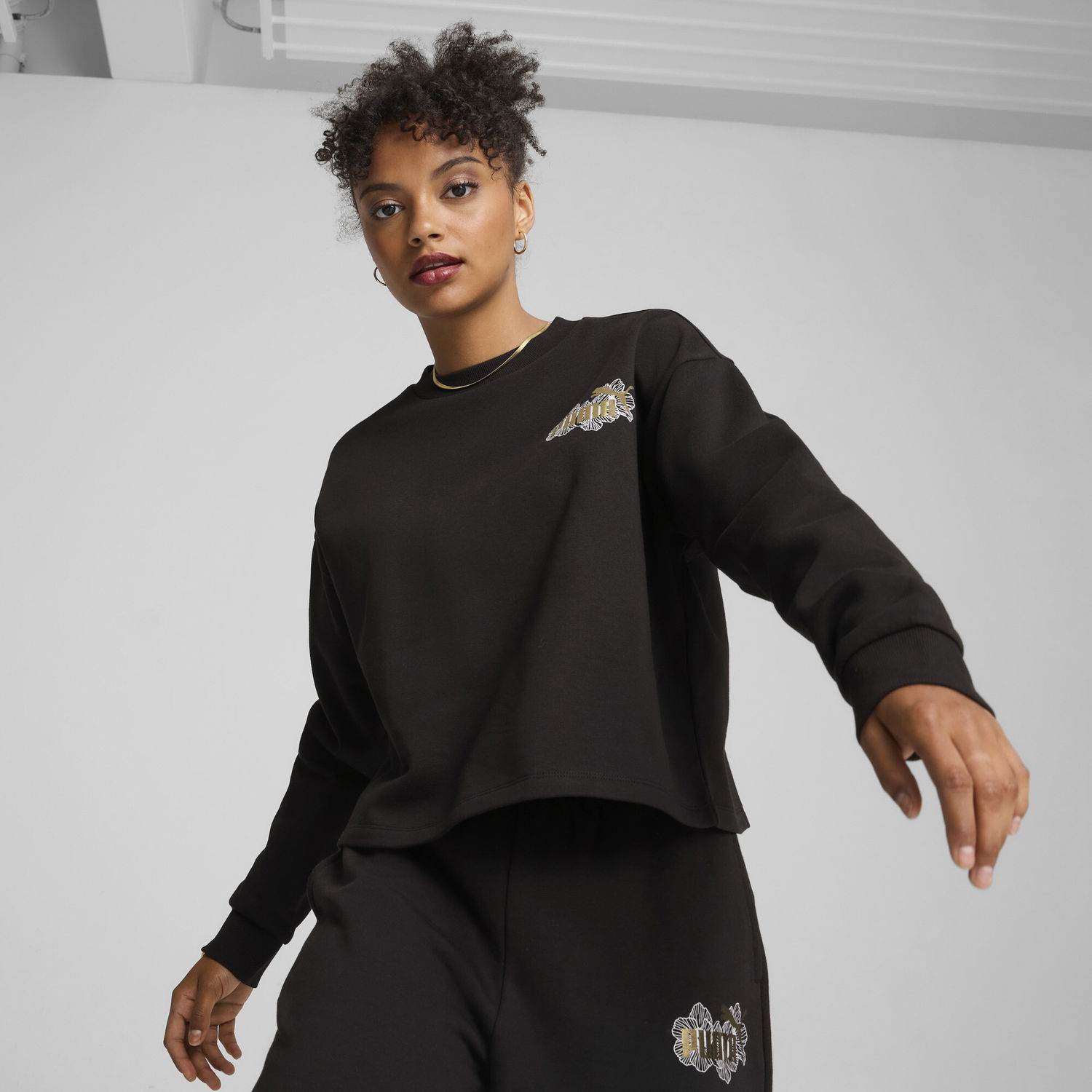 Суитчър Puma ESS+ Class Act Crewneck Sweatshirt Черно | 681693_01, 0