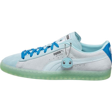 Кецове и обувки Puma Suede Classics Squirtle Sneaker blau grau Тюркоазено | 387326-01, 2