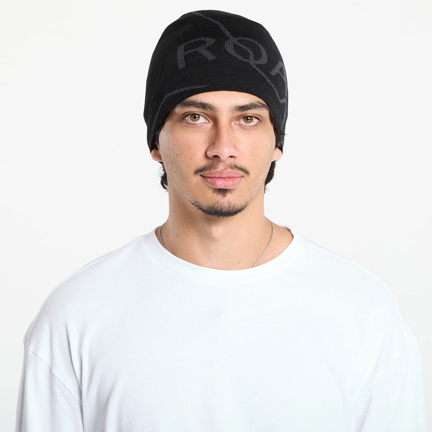 Шапка ROA ROA Logo Wool Beanie Черно | RBUW288YA12 BLK0001, 0