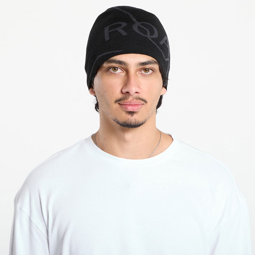 Шапка ROA ROA Logo Wool Beanie Черно | RBUW288YA12 BLK0001