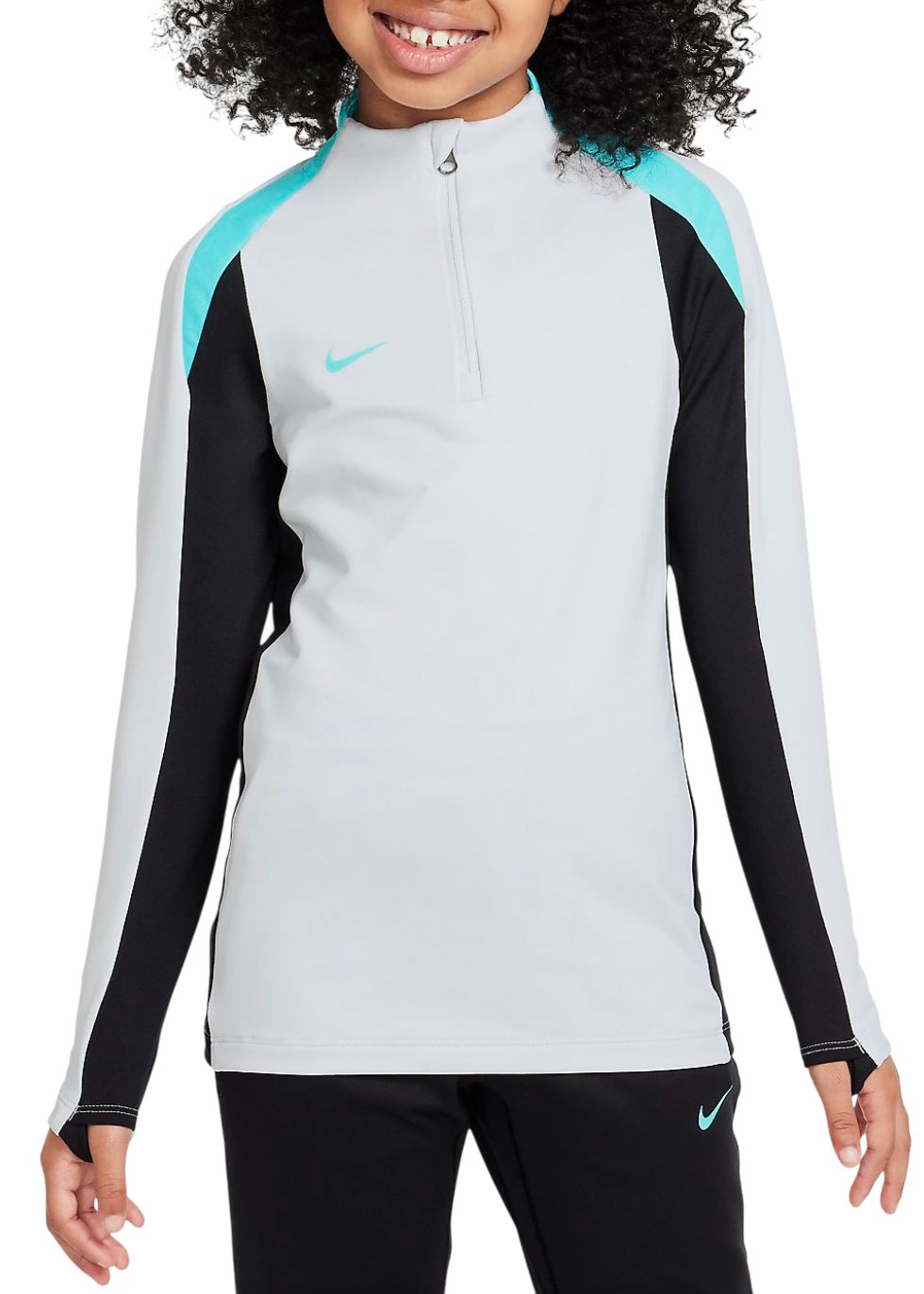 Пуловер Nike Nike Strike Drill Top Sweatshirt Бяло | fn8413-025, 0