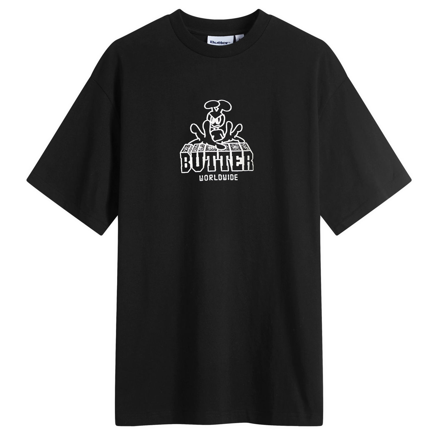 Тениска Butter Goods Alien Graphic Tee Черно | BG251103-BLK, 0