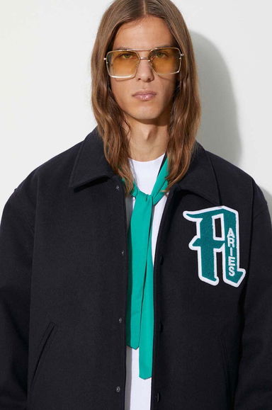 Transitional Wool Varsity Jacket, 4