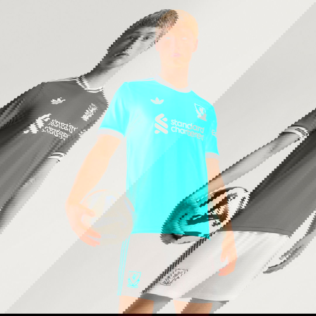 Фланелка adidas Performance Liverpool FC 25/26 Third Kit Тюркоазено | JV6427, 0