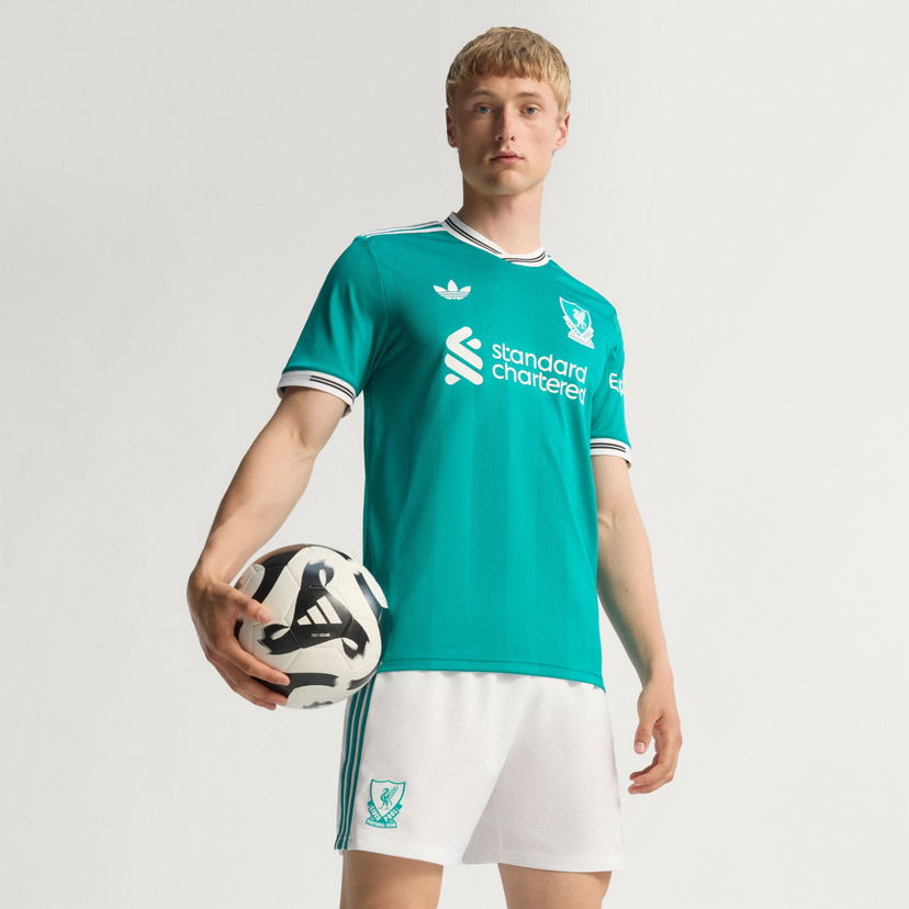 Фланелка adidas Performance Liverpool FC 25/26 Third Kit Тюркоазено | JV6427