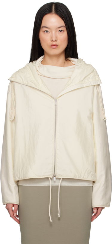 Ветровка Jil Sander Jil Sander Padded Hooded Jacket Бяло | J40SW0006_J70003, 0
