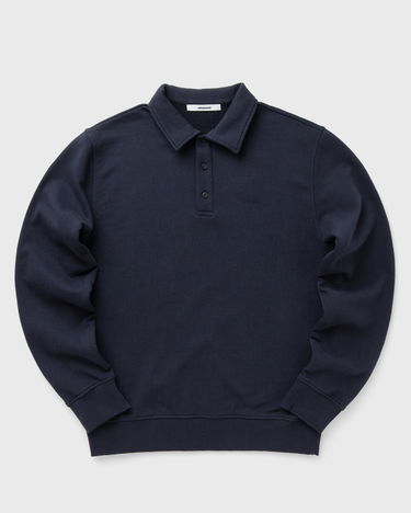 Суитчър Edmmond Studios MINI LOGO Long Sleeve Polo Sweat Тъмно синьо | 325-40-05590, 1