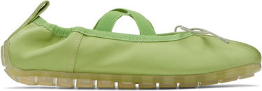 Облекло Simone Rocha Simone Rocha Grip Ballerina Flats Зелено | BPT1 0802, 0