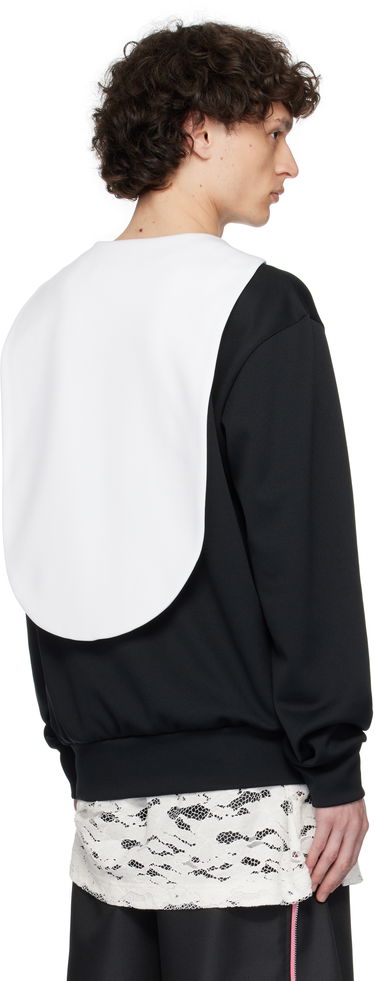 Суитчър Comme des Garçons Homme Plus Smooth Thick Quarter Zip Sweatshirt Черно | PO-T032-051, 2
