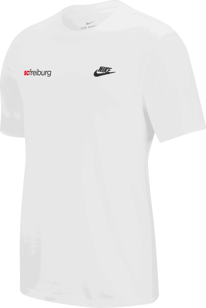 Тениска Nike Nike SC Freiburg NSW Club T-Shirt Бяло | 6scfar4997-100
