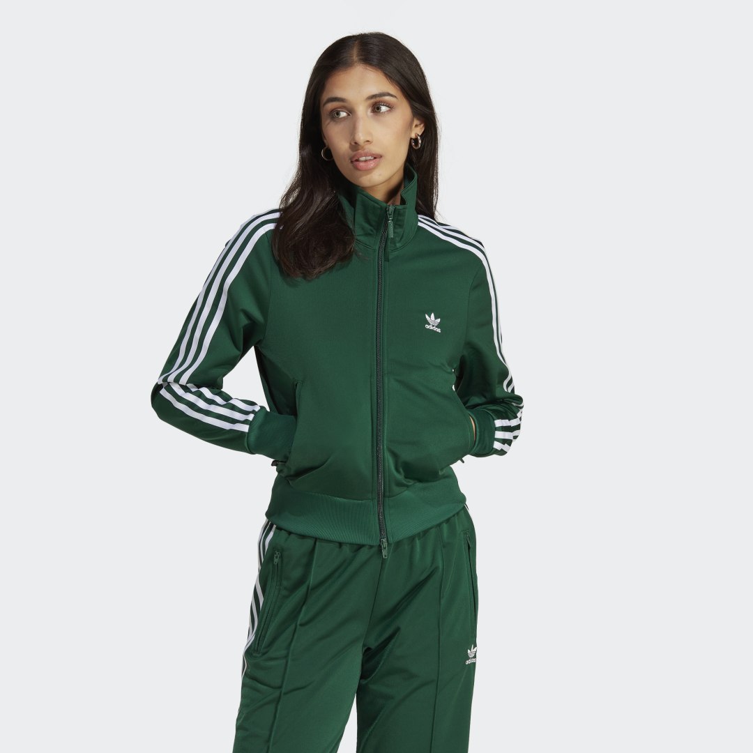 Яке бомбър adidas Originals Adicolor Classics Firebird Зелено | IB7404, 0