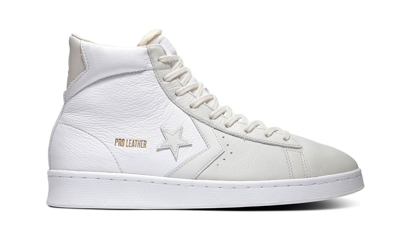Кецове и обувки Converse Pro Leather Gold Standard Mid Top Бяло | 167817C, 0