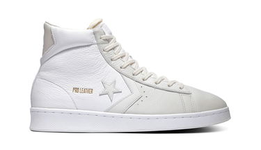 Кецове и обувки Converse Pro Leather Gold Standard Mid Top Бяло | 167817C, 0
