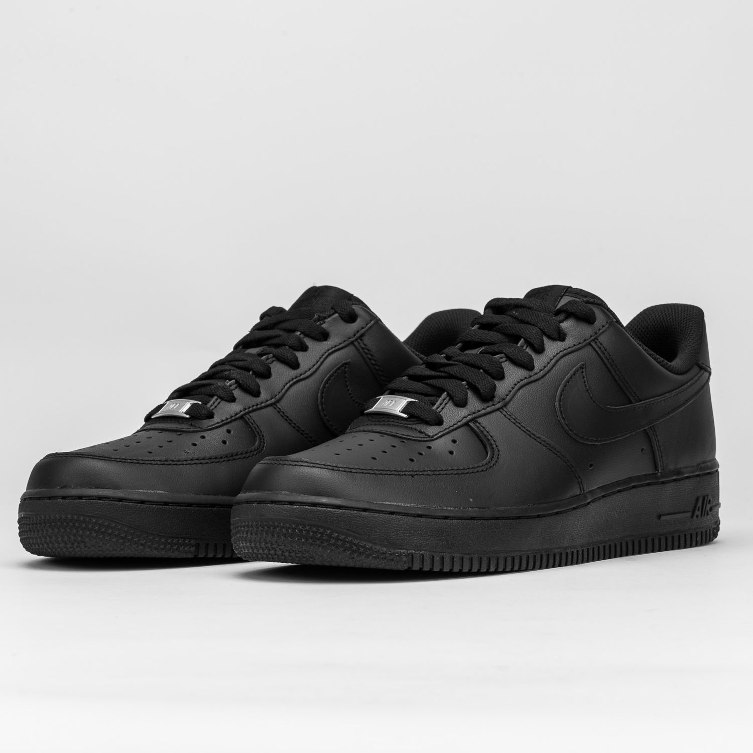 Кецове и обувки Nike Air Force 1 '07 "Black" Черно | 315122-001, 1