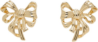 Обеци Anine Bing ANINE BING Bow Earrings Металик | A-15-10711-GLD1, 0