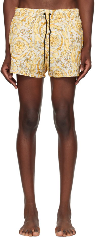 Бански Versace Swim Shorts Жълто | ABU05020_1A11356, 0