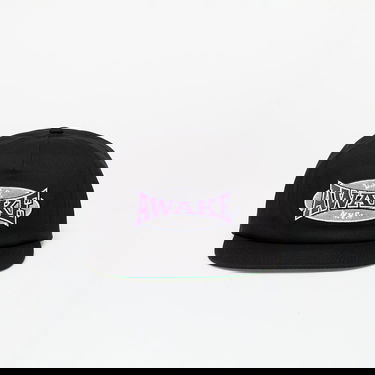 Шапка с козирка Awake NY Les 5 Panel Hat Black Universal Черно | AWK-F24-HT202-BLK, 0