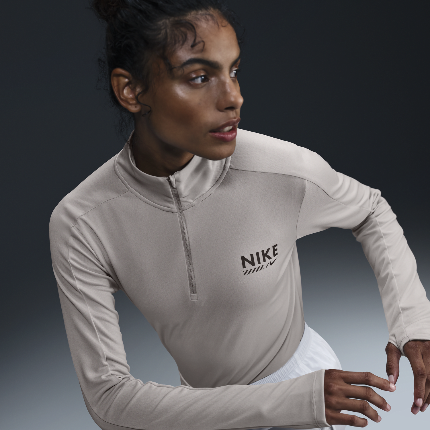 Тениска Nike Running Top Dri-FIT Сиво | HM4329-014, 0