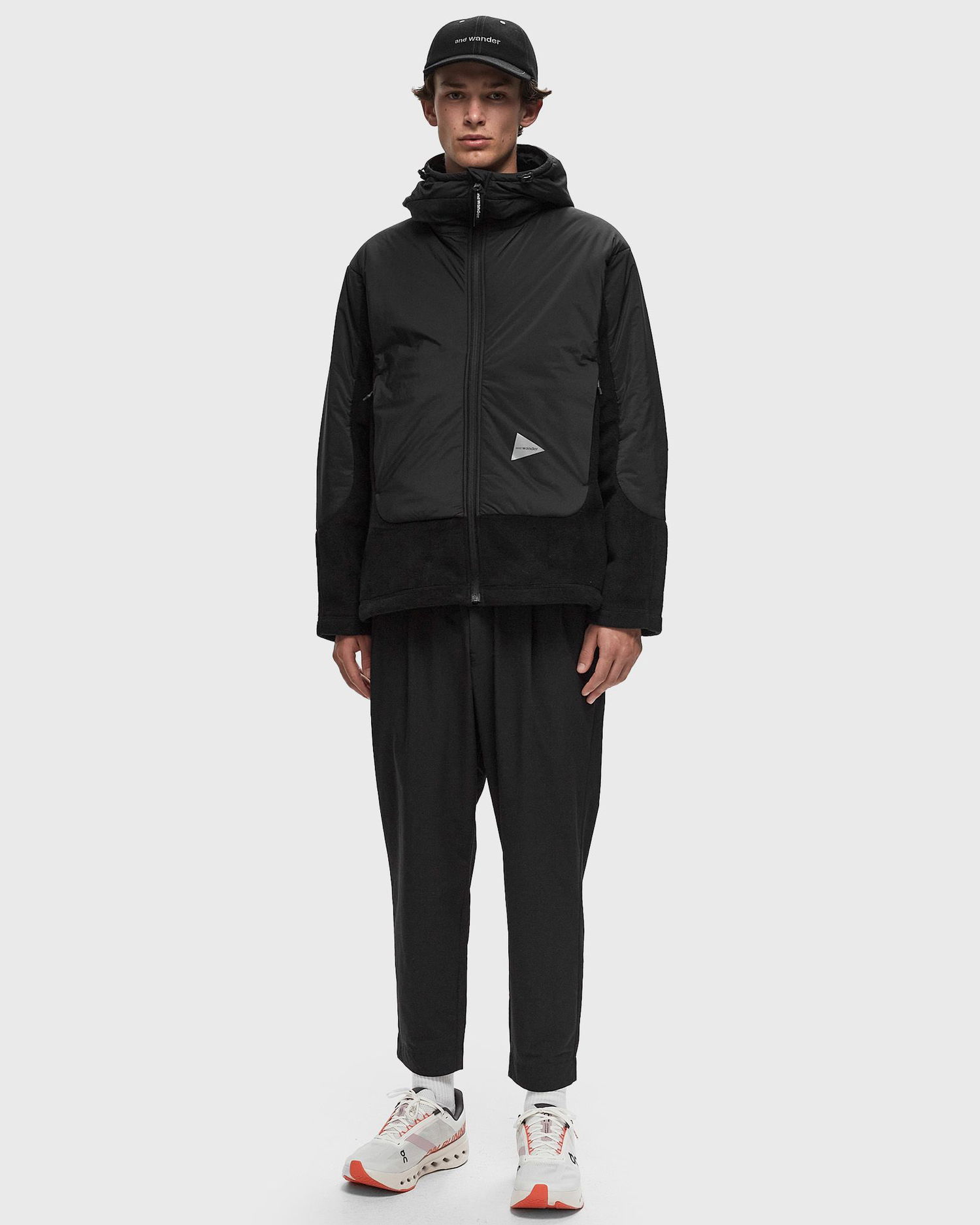 Ветровка and wander Top Fleece Jacket Черно | 5744231108-010, 1