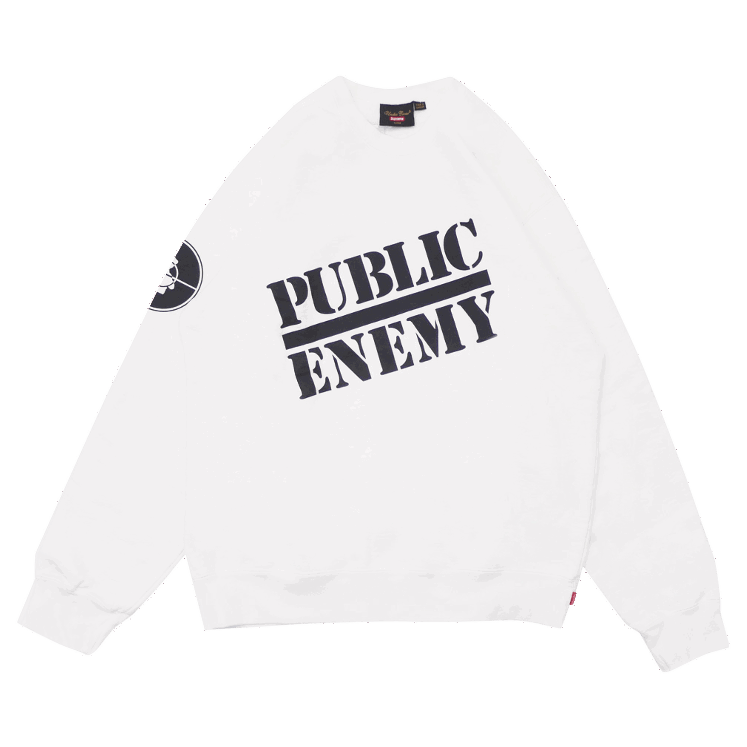 Суитчър Supreme Undercover x Public Enemy Crewneck Sweatshirt Бяло | SS18SW48 WHITE, 0