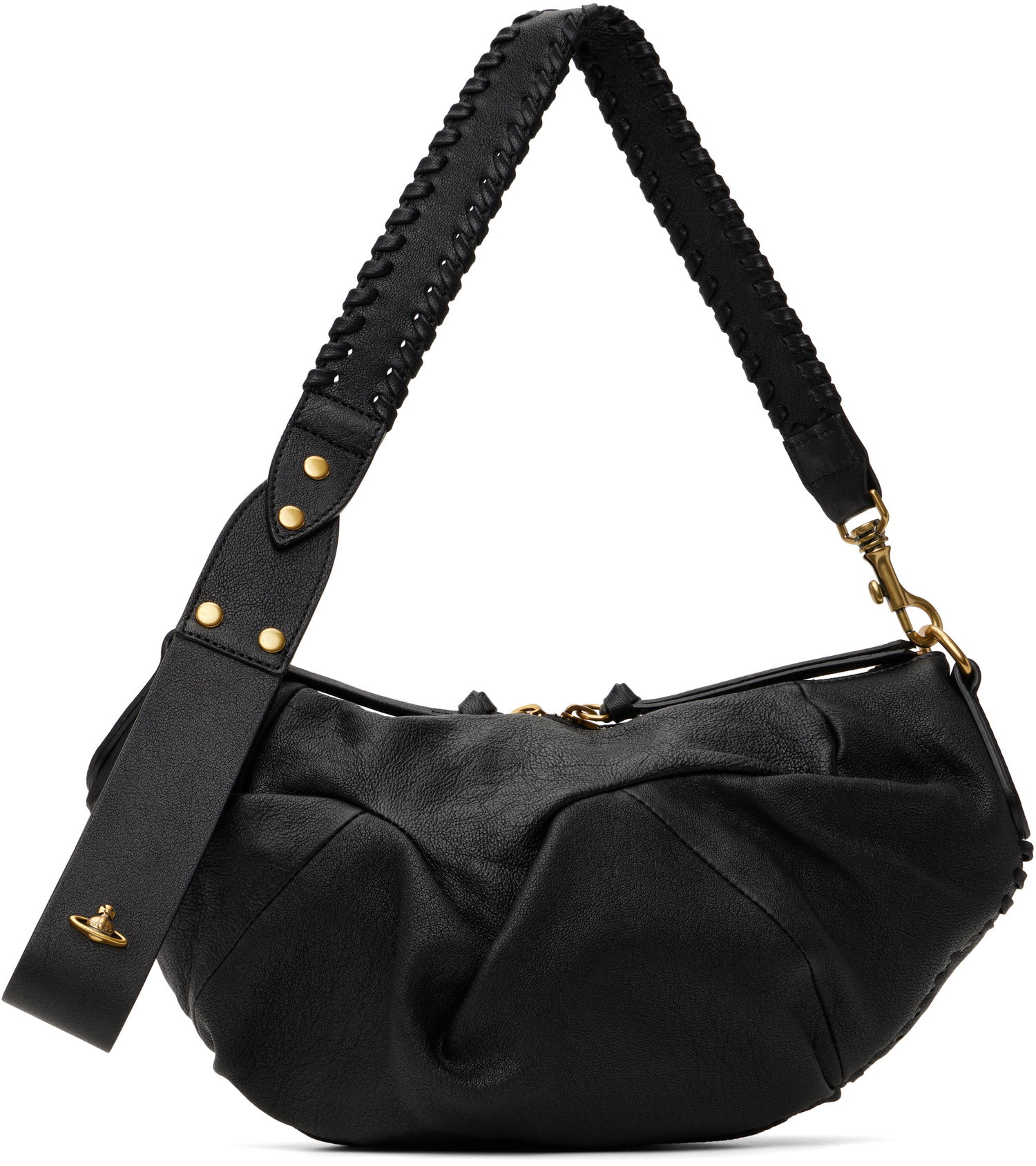 Чанта през рамо Vivienne Westwood Vivienne Westwood Small Agnes Shoulder Bag Черно | 46030009W-L0082-, 0