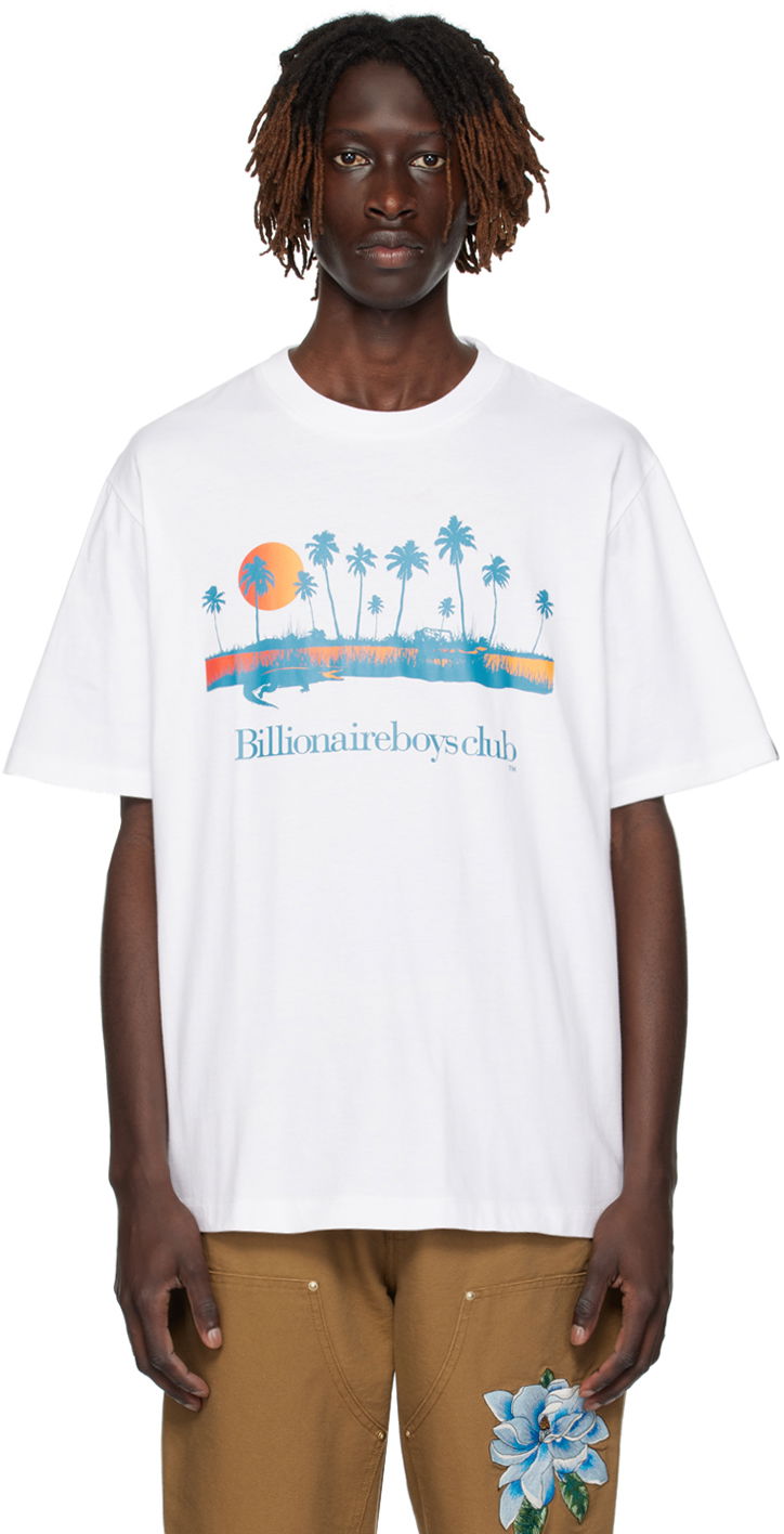 Тениска BILLIONAIRE BOYS CLUB Printed Бяло | B23249, 0