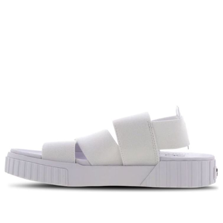 Кецове и обувки Puma Selena Gomez x Cali Women's Sandals Бяло | 370758-02, 0