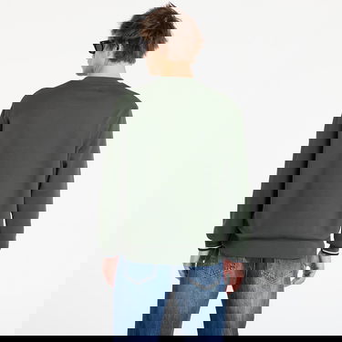 Суитчър Fred Perry Crew Neck Sweatshirt with Striped Cuffs Зелено | M7535 53A, 2