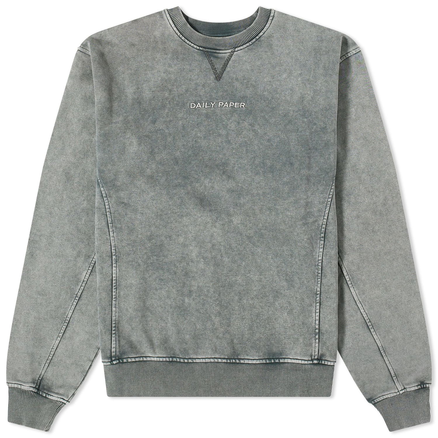 Пуловер DAILY PAPER Roshon Overdyed Crew Sweater Сиво | 2321089, 0