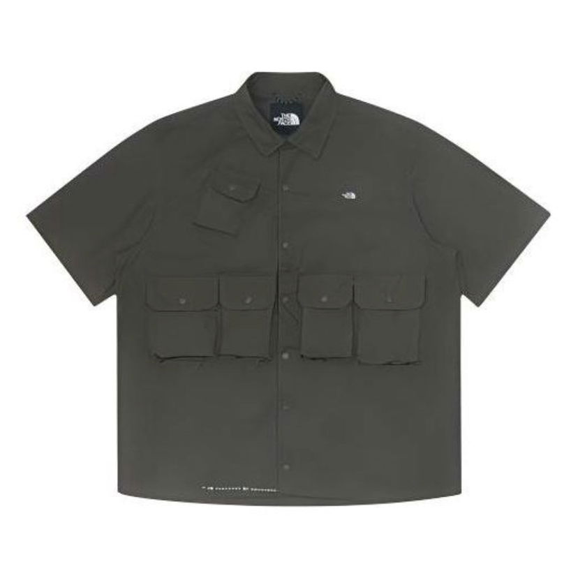 Риза The North Face Short Sleeve Shirt Зелено | NF0A885N-21L