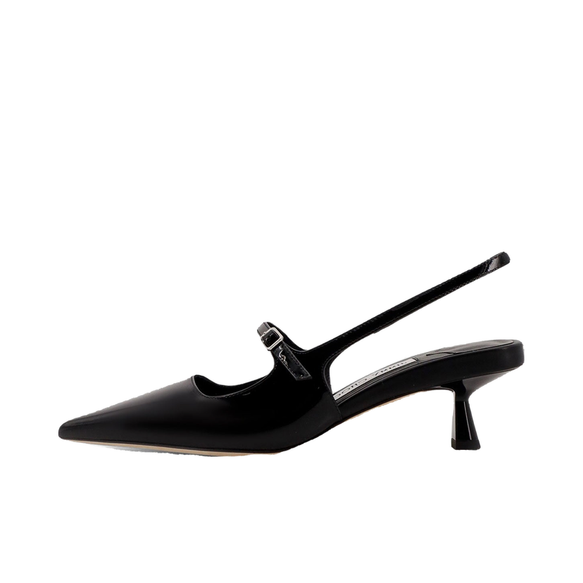 Кецове и обувки Jimmy Choo Slingback Pointed Toe Pumps Черно | DIDI45PATBLACK