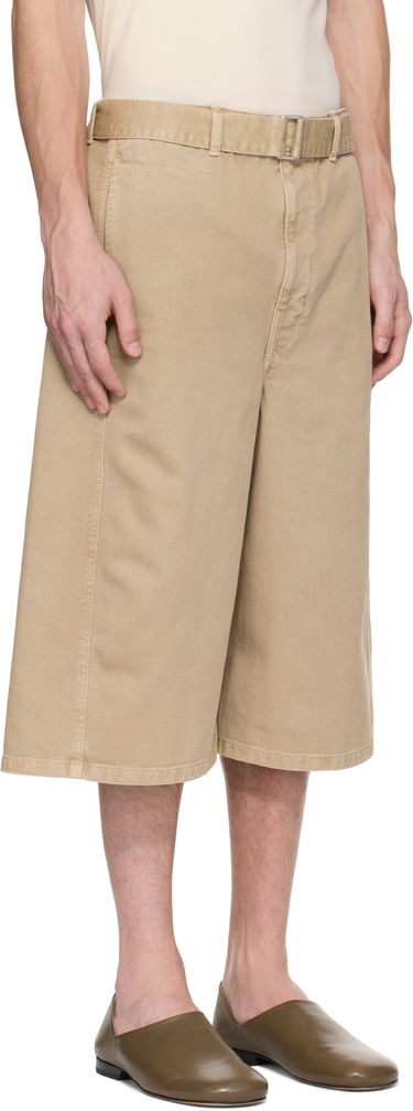 Къси панталони LEMAIRE Lemaire Twisted Denim Shorts Бежово | PA1107 LD1042, 1