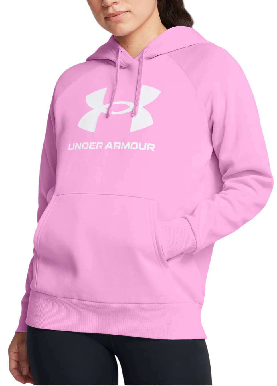 Суитчър Under Armour Rival Fleece Big Logo Hoodie Розово | 1379501-638, 0